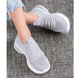 Bella Paris Openwork sneakers grå 1