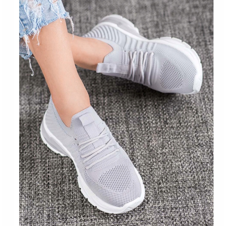 Bella Paris Openwork sneakers grå 1