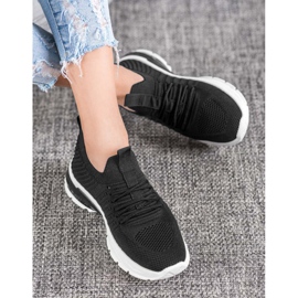 Bella Paris Openwork sneakers svart 1