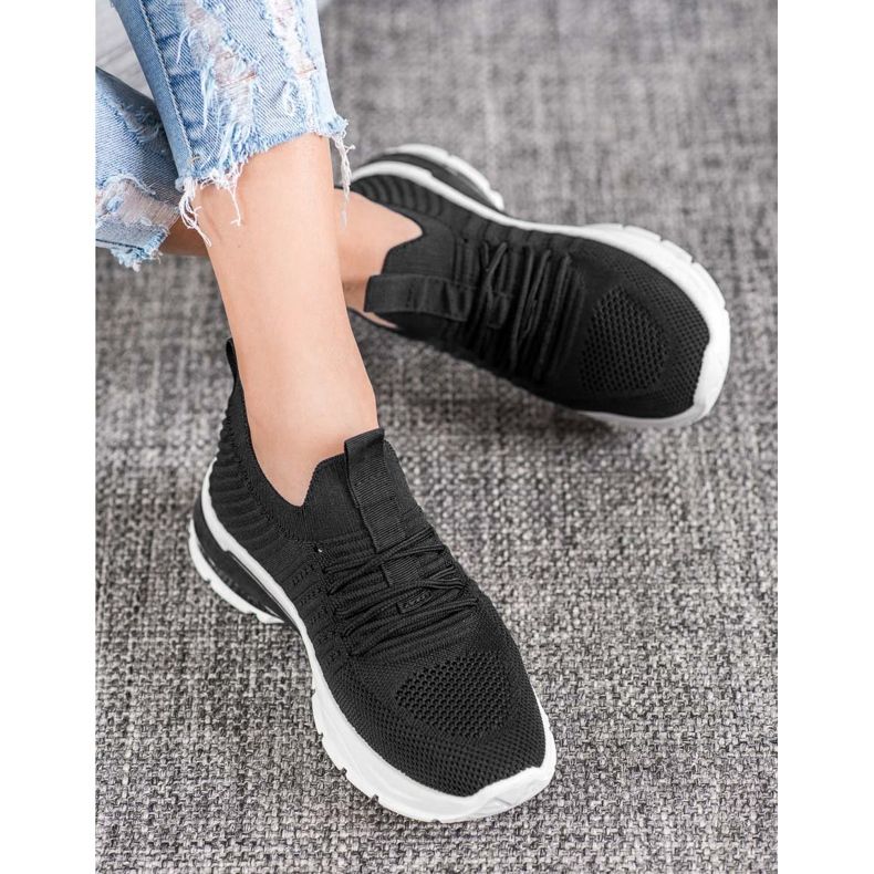 Bella Paris Openwork sneakers svart 1