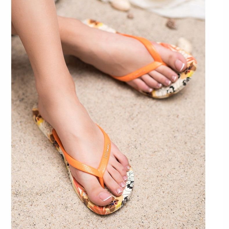 HOTMARZZ Mönstrade flip-flops mångfärgad 2