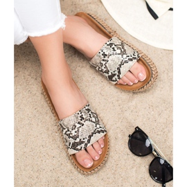 Comer Casual tofflor på plattformen mångfärgad 1