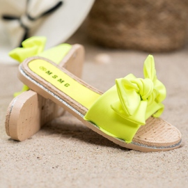 SHELOVET Snygga gula tofflor 1