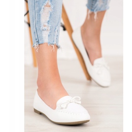 Nio Nio Bekväma vita mockasiner 2