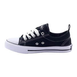 American Club Svarta amerikanska LH20 svarta sneakers vit 5