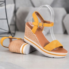 Weide Moderiktiga mockakilor gul 1