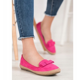 Klassiska herrar med en VINCEZA -rosett rosa 1