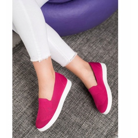 Via Giulia  Slipons på plattformen rosa 1