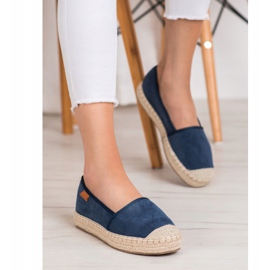 Goodin Openwork Espadrilles marinblå 2