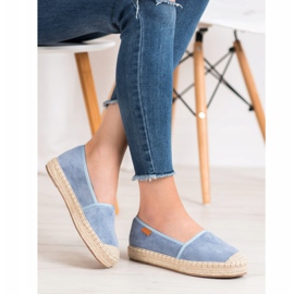 Goodin Openwork Espadrilles blå 1