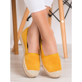 Goodin Openwork Espadrilles gul 1