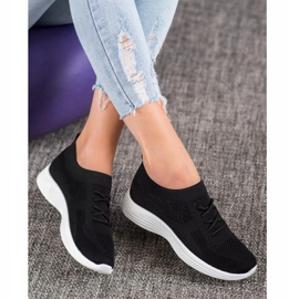 SHELOVET Svarta Openwork -skor 2