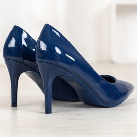 Small Swan Lackerade stift blå 1