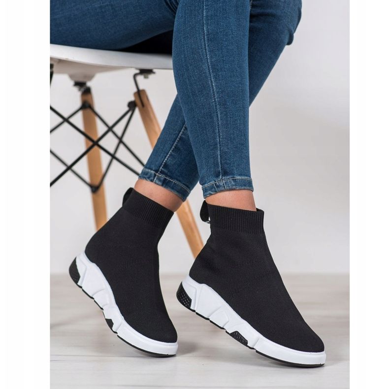 SHELOVET Sportskor Över fotleden svart 1