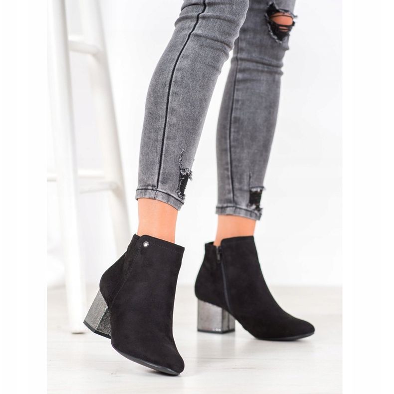 Goodin Svart mocka stövlar 1