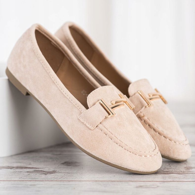 Anesia Paris Eleganta loafers beige 1
