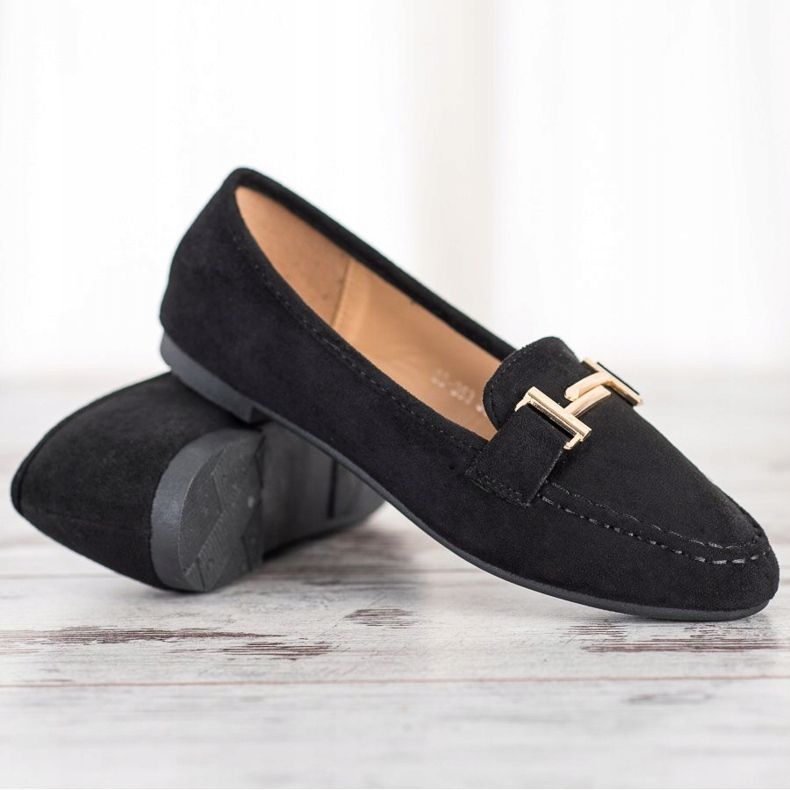 Anesia Paris Eleganta loafers svart 1
