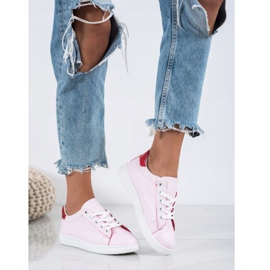 SHELOVET Klassiska sportskor rosa 2