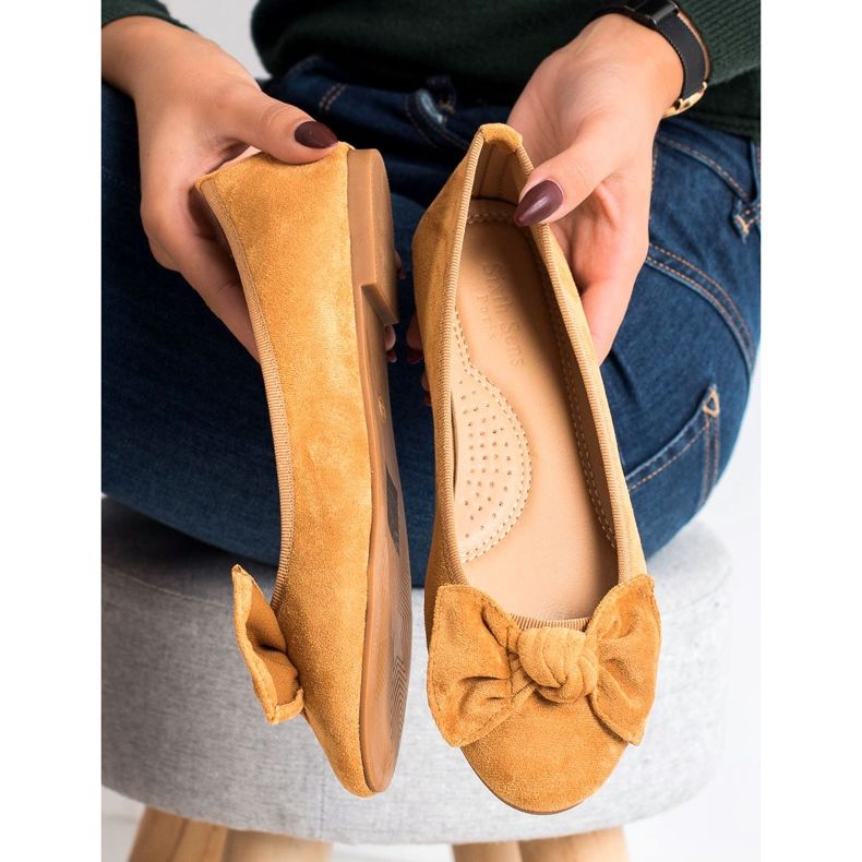 Sixth Sense Ballerina Med En Rosett gul 1