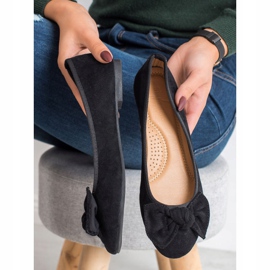 Sixth Sense Ballerina Med En Rosett svart 1