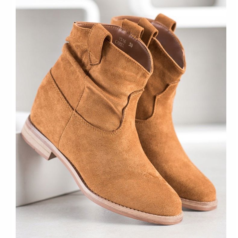 Marquiz Snygga cowboystövlar brun 2