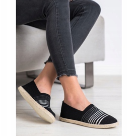 MCKEYLOR Slipony Espadrilles svart 1