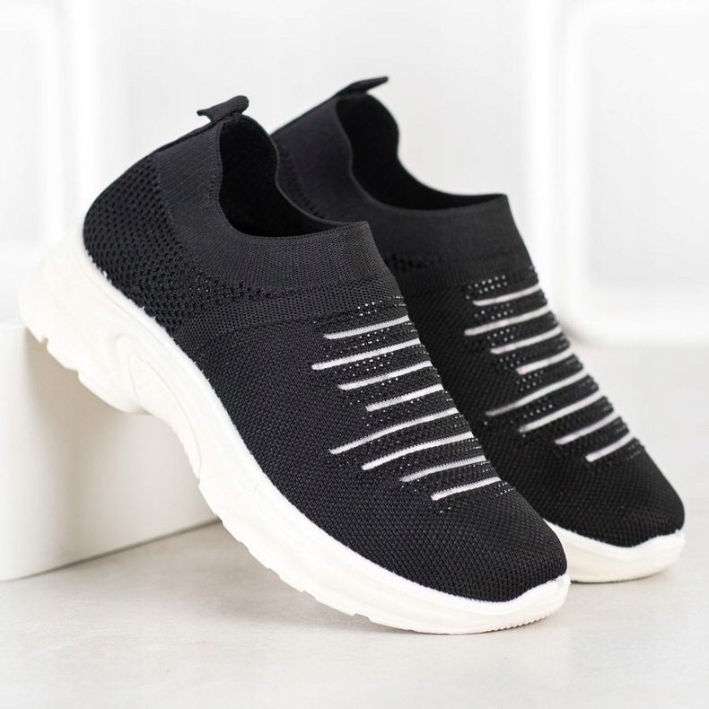 MCKEYLOR Slip-On sportskor svart 2