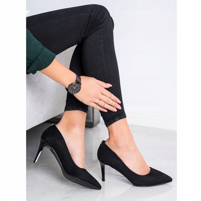 Goodin Snygga höga klackar svart 1