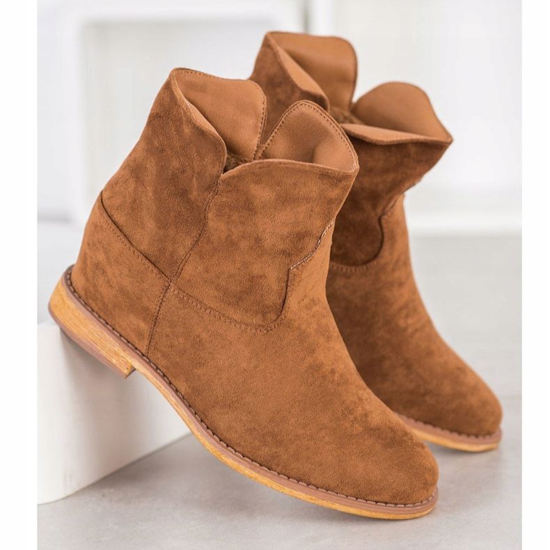 Sergio Todzi Cowboystövlar på en kil brun 1