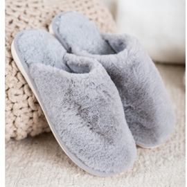 Bona Päls tofflor grå 2