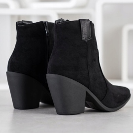 Small Swan Trendiga stövlar i Spitz svart 1