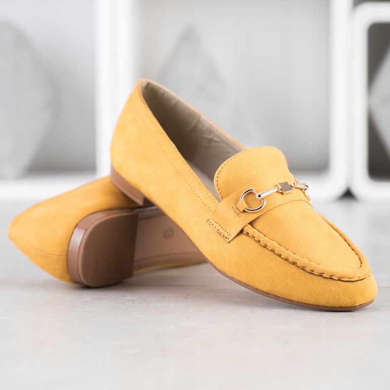 Goodin Eleganta loafers gul 2