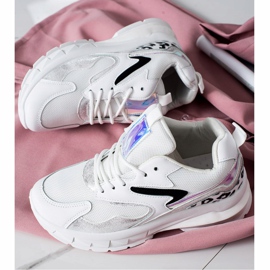 SHELOVET Bekväma mode sneakers vit 1