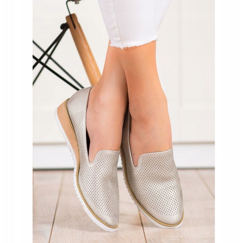 Goodin Openwork Leather Lords gyllene 1