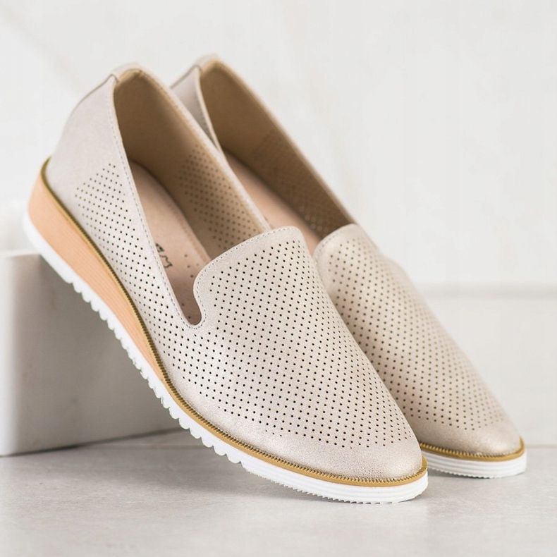 Goodin Openwork Leather Lords gyllene 2