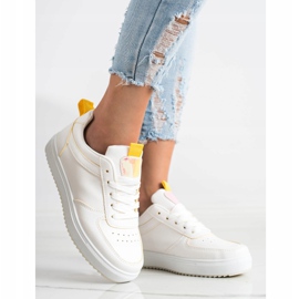 SHELOVET Sports vara med ekoläder vit 2