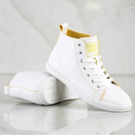 Ideal Shoes High Fashion Sports Shoes Sneakers vit 1