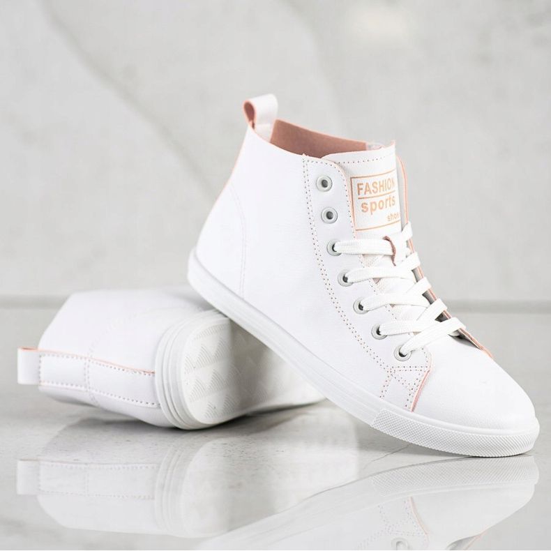 Ideal Shoes High Fashion Sports Shoes Sneakers vit 1