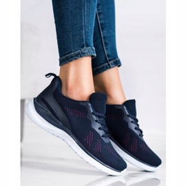 Bona Ljus marinblå sneakers 1