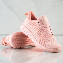 Bona Openwork sportskor orange 1