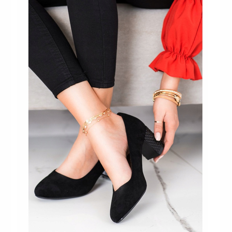 Klassiska Sergio Leone pumpar svart 1