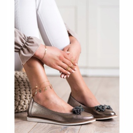 Sergio Leone fransade ballerinor brun mångfärgad 2