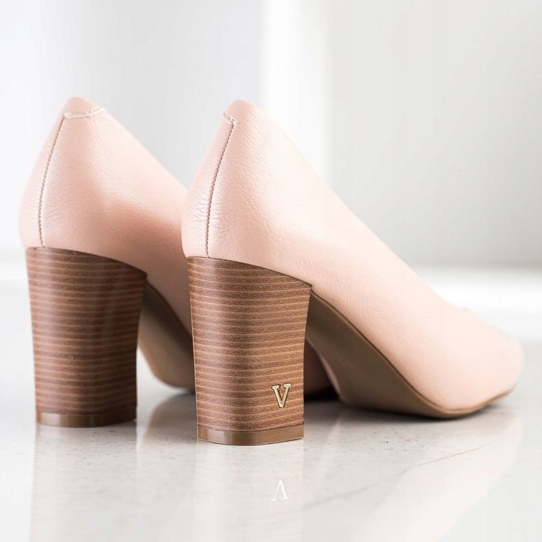 Pumpar med Eco Leather VINCEZA rosa 1