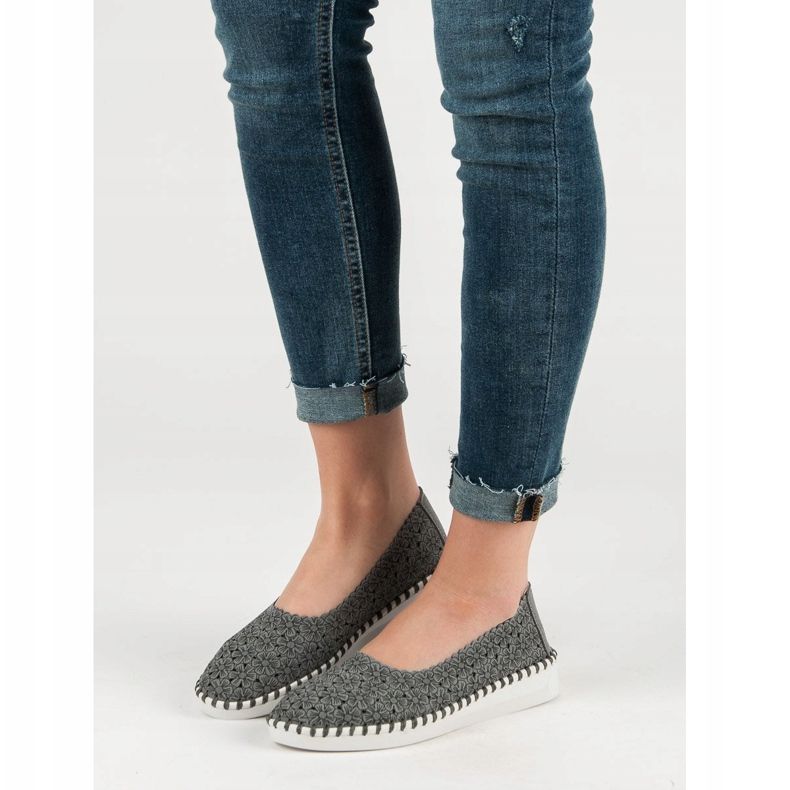 Filippo Ballerina i blommor grå 1