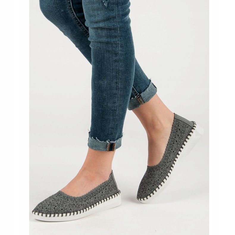 Filippo Ballerina i blommor grå 2