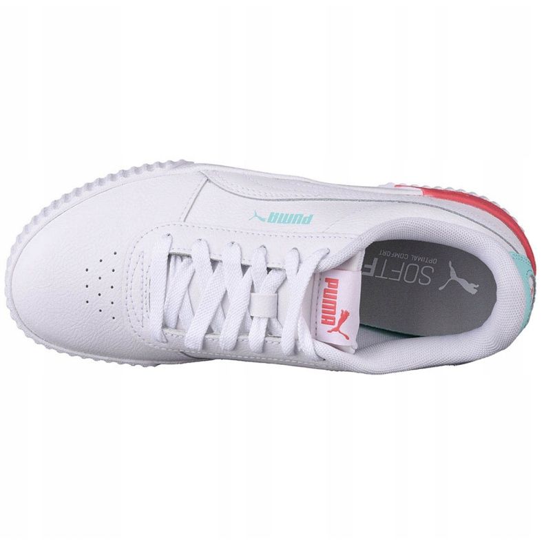 Puma Carina L Jr 370677 23 skor vit svart 2
