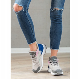 Ax Boxing Bekväma sportskor grå mångfärgad 2