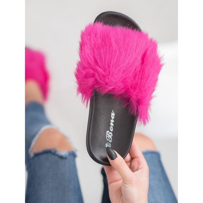 SHELOVET Snygga tofflor purpur 1