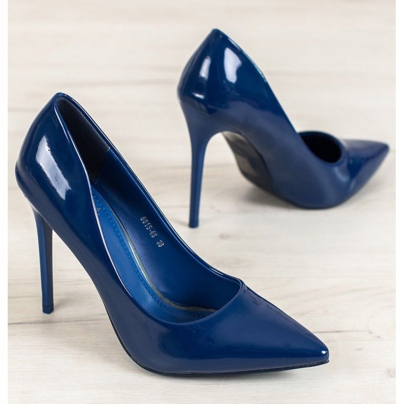 Small Swan Lackerade stift blå 1