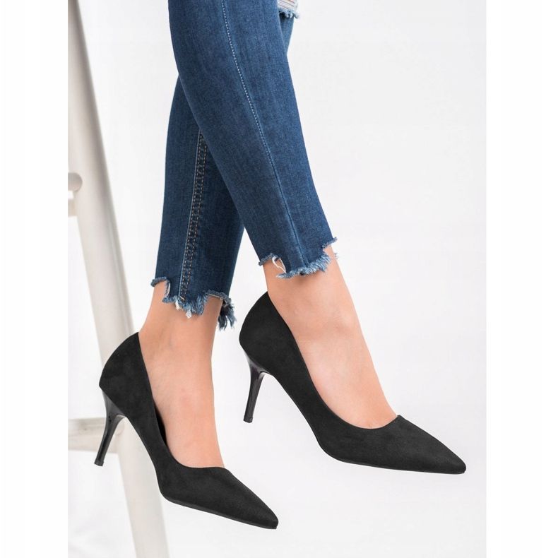 Small Swan Casual högklackat svart 1